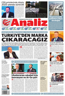 ANALİZ 23 Aralık 2024 Gazete Manşeti Küçük