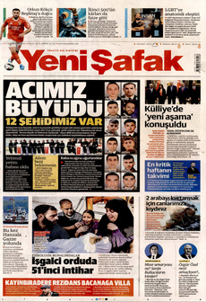 YENİ ŞAFAK 8 Temmuz 2025 Gazete Manşeti Küçük