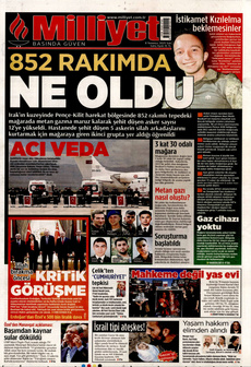 MİLLİYET 8 Temmuz 2025 Gazete Manşeti Küçük