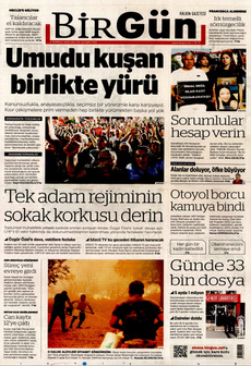 BİRGÜN 8 Temmuz 2025 Gazete Manşeti Küçük