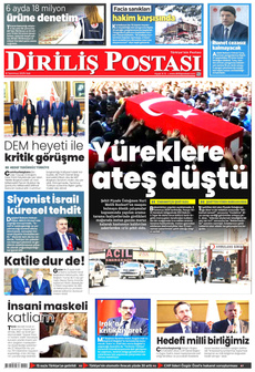 DİRİLİŞ POSTASI 8 Temmuz 2025 Gazete Manşeti Küçük