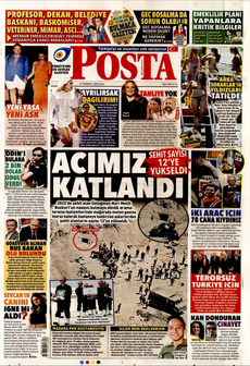 POSTA 8 Temmuz 2025 Gazete Manşeti Küçük