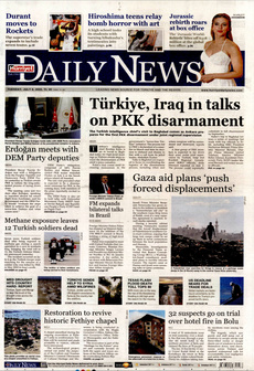 HÜRRİYET DAİLY NEWS 8 Temmuz 2025 Gazete Manşeti Küçük