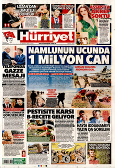 HÜRRİYET 22 Ağustos 2025 Gazete Manşeti Küçük