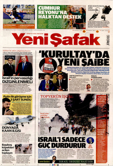 YENİ ŞAFAK 22 Ağustos 2025 Gazete Manşeti Küçük