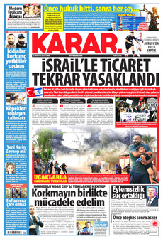KARAR 22 Ağustos 2025 Gazete Manşeti Küçük