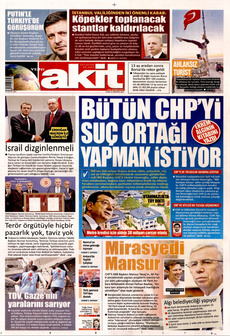 YENİ AKİT 22 Ağustos 2025 Gazete Manşeti Küçük