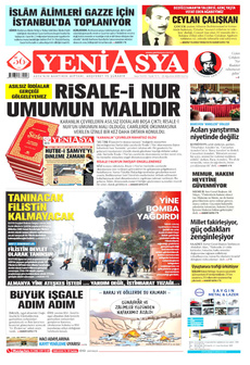 YENİ ASYA 22 Ağustos 2025 Gazete Manşeti Küçük