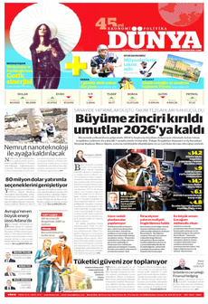 DÜNYA 22 Ağustos 2025 Gazete Manşeti Küçük