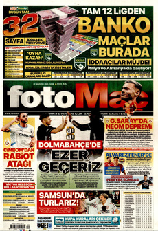 FOTOMAÇ 22 Ağustos 2025 Gazete Manşeti Küçük