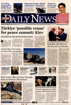 HÜRRİYET DAİLY NEWS 22 Ağustos 2025 Gazete Manşeti Küçük