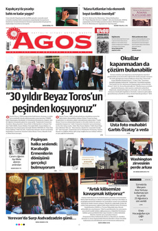 AGOS 22 Ağustos 2025 Gazete Manşeti Küçük