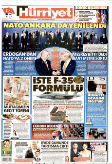 HÜRRİYET 9 Temmuz 2026 Gazete Manşeti Küçük