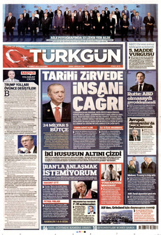 TÜRKGÜN 9 Temmuz 2026 Gazete Manşeti Küçük
