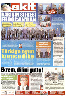 YENİ AKİT 9 Temmuz 2026 Gazete Manşeti Küçük