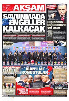 AKŞAM 9 Temmuz 2026 Gazete Manşeti Küçük