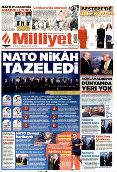 MİLLİYET 9 Temmuz 2026 Gazete Manşeti Küçük