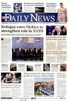HÜRRİYET DAİLY NEWS 9 Temmuz 2026 Gazete Manşeti Küçük