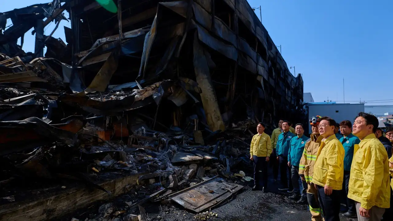 Güney Kore'de Otomobil Fabrikasında Yangın: 11 Kişi Öldü, 59 Kişi Yaralandı